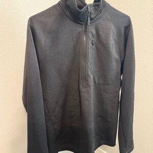 The North Face Men's Dark Gray Zip-Up Sweater